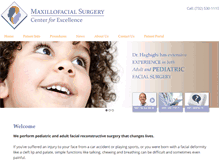 Tablet Screenshot of njfacialsurgery.com